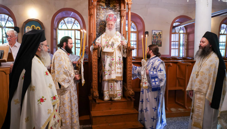 Εορτή των Οσίων Διονυσίου του Ρήτορος και Μητροφάνους στην Ι. Μ. Βεροίας
