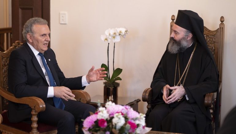 Επιστολή του Προέδρου της Κυπριακής Δημοκρατίας στον Αρχιεπίσκοπο Αυστραλίας