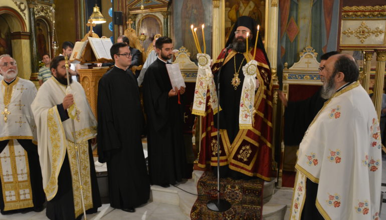 Αρχιερατικός Εσπερινός του Προφήτου Ηλιού στην Τρίπολη