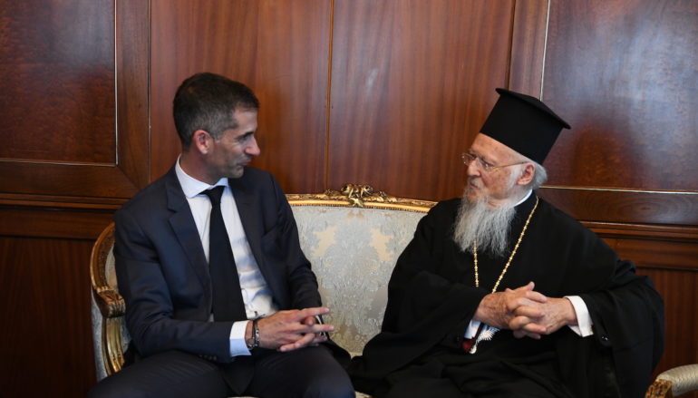Ο νέος Δήμαρχος Αθηναίων στο Οικουμενικό Πατριαρχείο