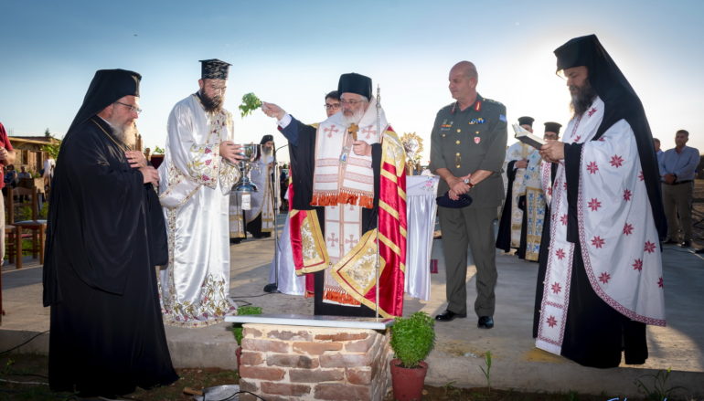 Θεμελίωση Ναού και Κουρά Μοναχού από τον Μητροπολίτη Διδυμοτείχου