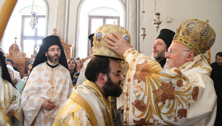 Η Χειροτονία του νέου Επισκόπου Ευδοκιάδος από τον Οικ. Πατριάρχη