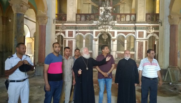Ανακαίνιση του Ι. Ναού της Αγίας Αικατερίνης στο Σουέζ της Αιγύπτου