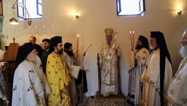 Ἐπέτειος ἐκλογῆς καί χειροτονίας Μητροπολίτου Ναυπάκτου Ἱεροθέου