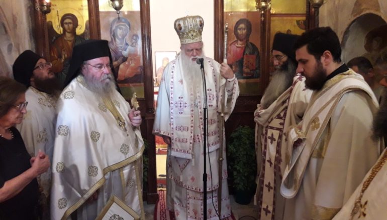Αρχιερατική Θ. Λειτουργία στην Ι. Μονή Παμμεγίστων Ταξιαρχών Αιγίου