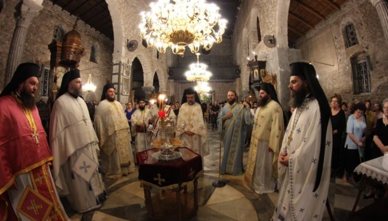 Προεόρτιος Αγρυπνία για την Πολιούχο Χαλκίδος Αγ. Παρασκευή