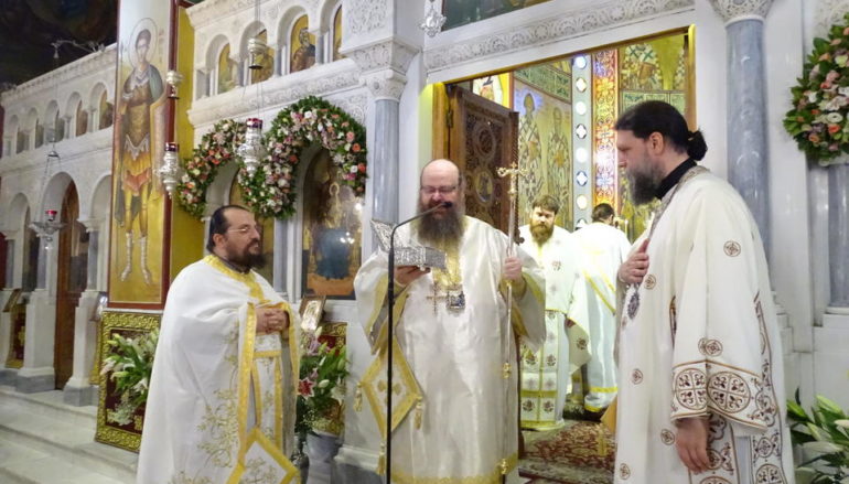 Υποδοχή Ι. Λειψάνου Οσίου Λαυρεντίου του εν Σαλαμίνι στην Ι. Μ. Νέας Ιωνίας