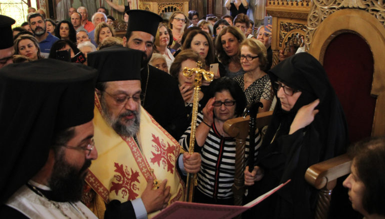 Ενθρόνιση Καθηγουμένης Ι. Μονής Προφήτου Ιωήλ Καλαμάτας