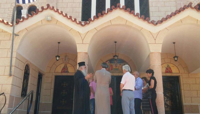 Ο Μητροπολίτης Περιστερίου σε σεισμόπληκτους Ιερούς Ναούς