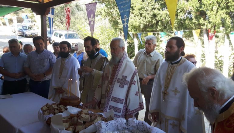 Η εορτή της Αγίας Κυριακής στην Ι. Μητρόπολη Καρυστίας