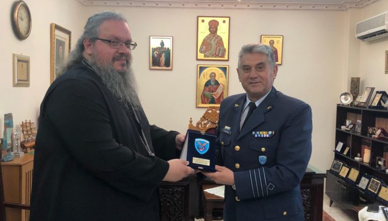 Ο νέος Διοικητής της ΔΑΚ στον Μητροπολίτη Λαρίσης