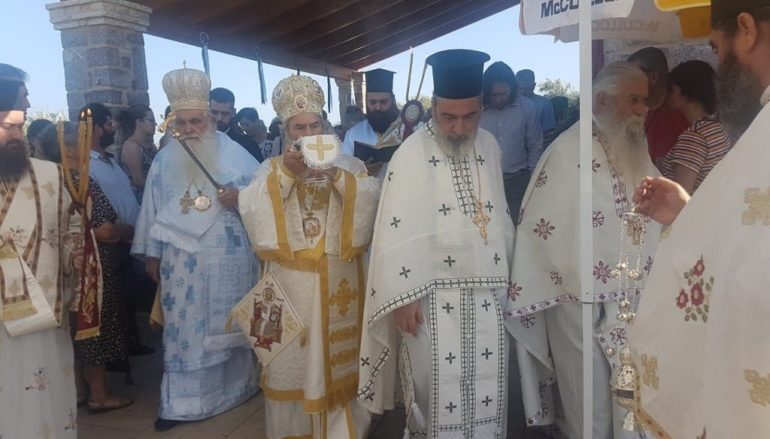 Εγκαίνια Ναού του Αγίου Παϊσίου στην Ι. Μ. Μάνης