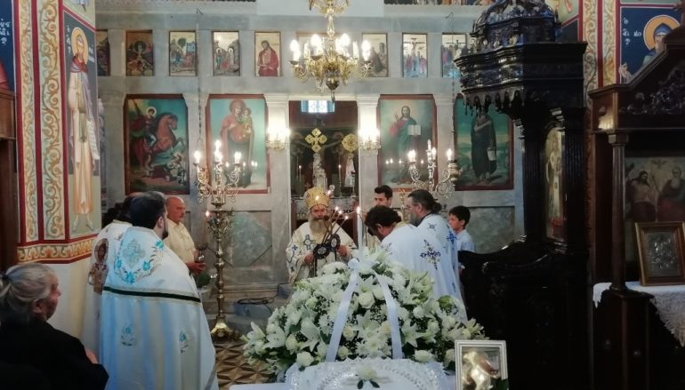 Αρχιερατική Θεία Λειτουργία στον Πύργο Διρού