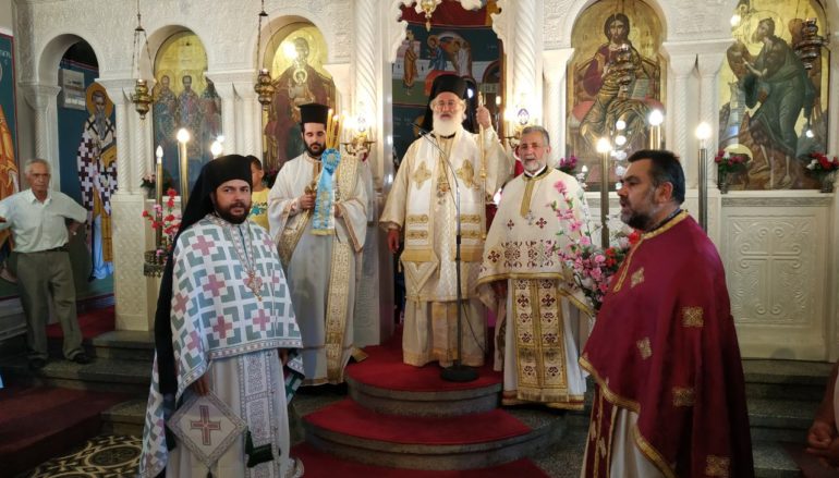 Αρχιερατική Θεία Λειτουργία στη Γαρίπα Μονοφατσίου Κρήτης