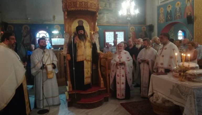 Η μνήμη του Αγίου Παντελεήμονος στη Ι. Μητρόπολη Κορίνθου