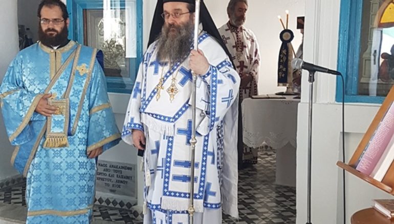 Η Παναγία της Εκκλησίας και της Ελλάδος στα θαλάσσια σύνορα