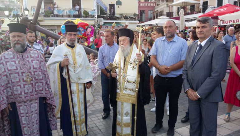 Λιτάνευση της Ι. Εικόνος Κοιμήσεως της Θεοτόκου στην Πάργα