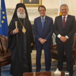 Στον Πρόεδρο της Κυπριακής Δημοκρατίας ο Πατριάρχης Αλεξανδρείας