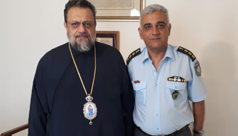 Στο Μητροπολίτη Μεσσηνίας ο Νέος Διευθυντής Αστυνομίας