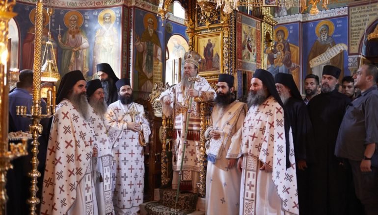 Ο εορτασμός της Αγίας Μαρίας Μαγδαληνής στη Ι. Μονή Σιμωνόπετρας