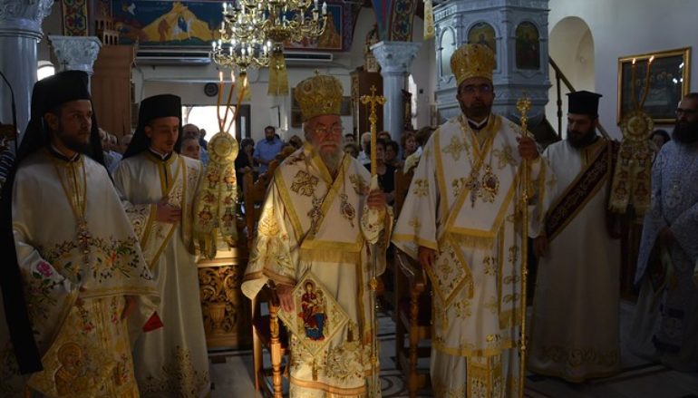 Την Πολιούχο της Παναγία Φανερωμένη εόρτασε η Νέα Ηρακλείτσα