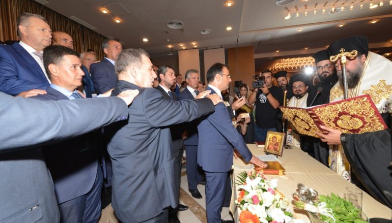 Ο Μητροπολίτης Σερρών όρκισε τη νέα Δημοτική Αρχή Σερρών