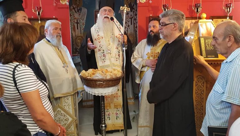 Εορτή Αποτομής της Κεφαλής του Προδρόμου στην Ι. Μ. Περιστερίου