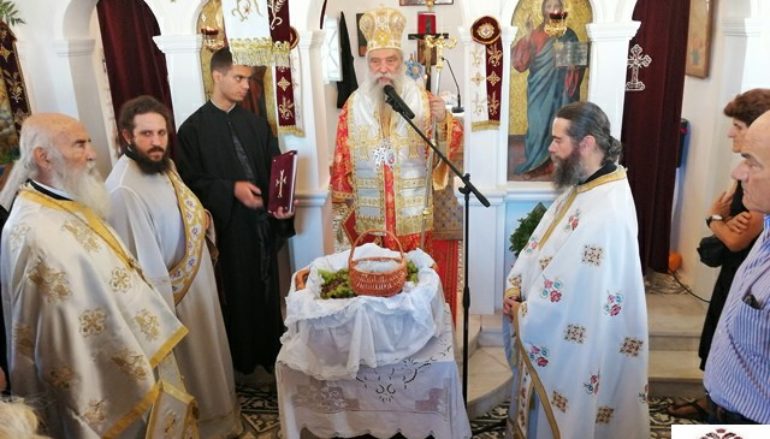 Η εορτή της Μεταμορφώσεως στην Ι. Μητρόπολη Σπάρτης