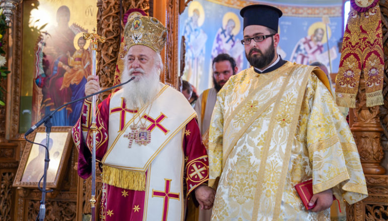 Χειροτονία Διακόνου από τον Μητροπολίτη Βεροίας
