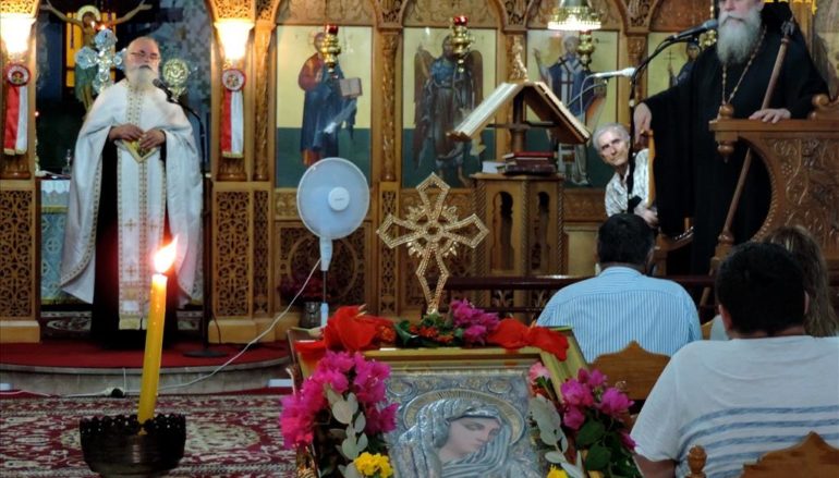 Παράκληση προς την Θεοτόκο στον Άγιο Δημήτριο Πέτα Άρτης