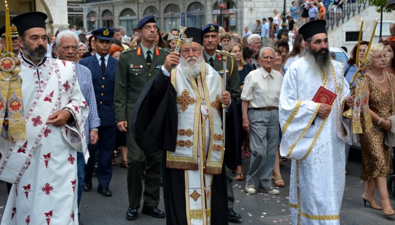 Την Παναγία “Τριπολιτσά” λιτάνευσαν στην Τρίπολη