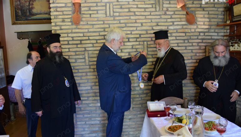 Ο Δήμαρχος Τρίπολης τίμησε τον Μητροπολίτη Μαντινείας