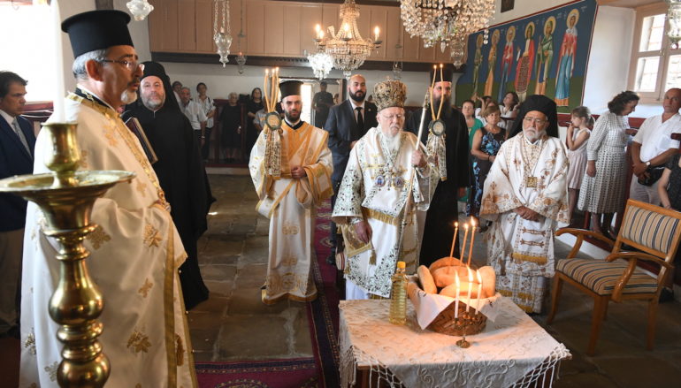Συγκινητικός ο Δεκαπενταύγουστος στην Ίμβρο