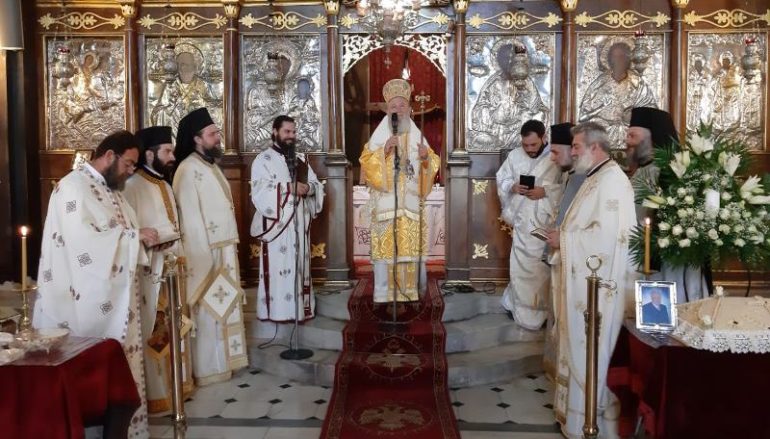 Λειτουργικές παρουσίες του Μητροπολίτη Χαλκίδος Χρυσοστόμου