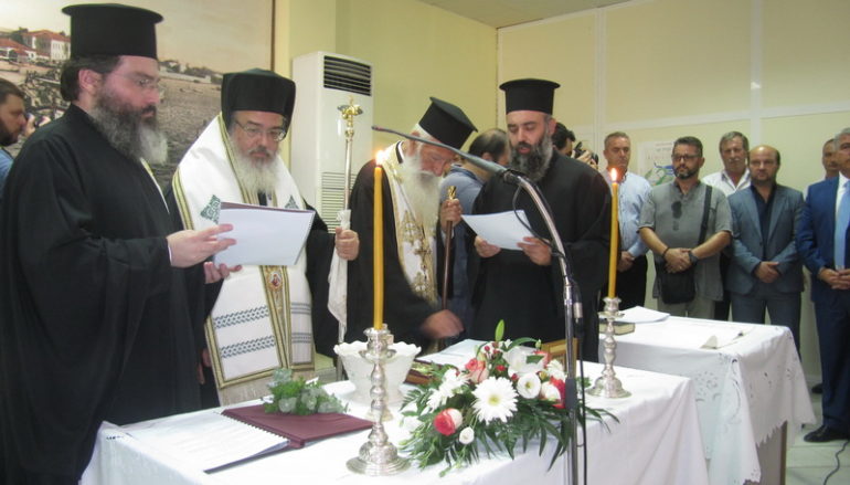 Ο Μητροπολίτης Πρεβέζης όρκισε το νέο Δήμαρχο Πρέβεζας