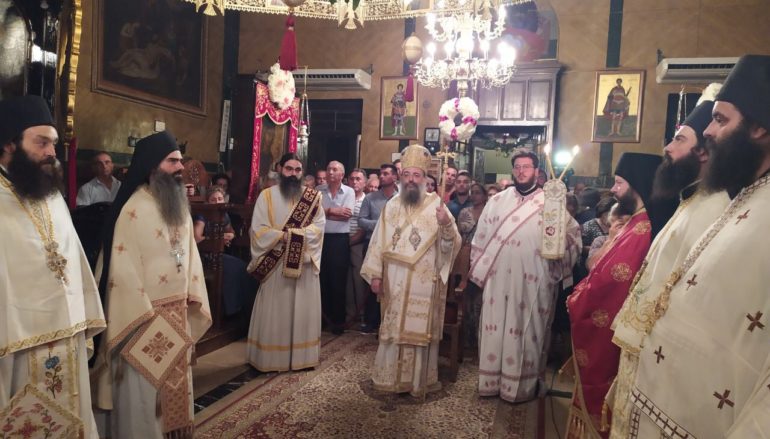 O εορτασμός Κοιμήσεως της Θεοτόκου στην Ι. Μ. Πατρών