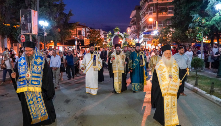 Εγκώμια Επιταφίου προς την Υπεραγία Θεοτόκο στην Αλεξάνδρεια