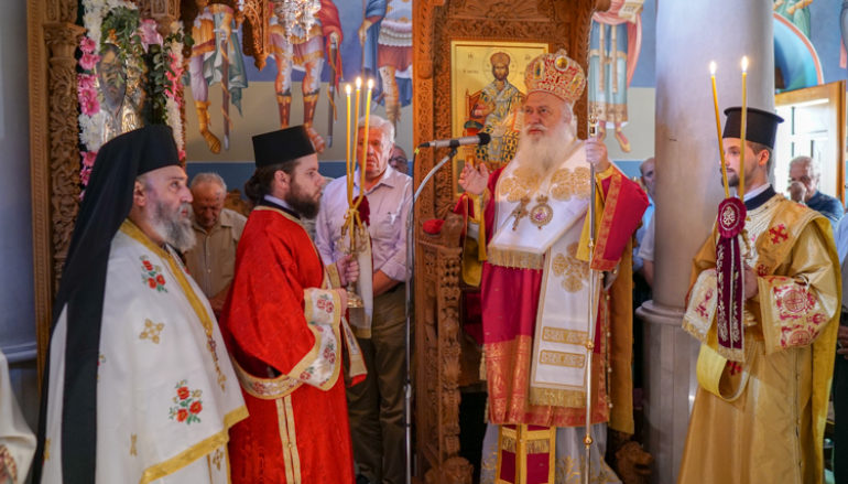 Πανηγύρισε η Ιερά Μονή Τιμίου Προδρόμου Ναούσης