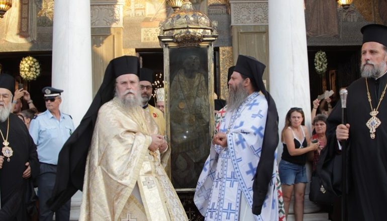 Ο Άγιος της Συγνώμης ευλόγησε το νησί της Ζακύνθου