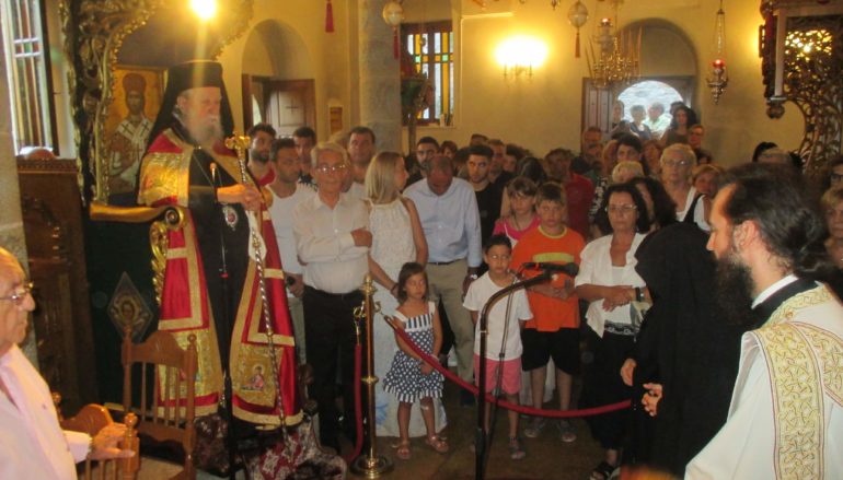 Πανηγύρισε η Ι. Μονή Μεταμορφώσεως του Σωτήρος Κύμης