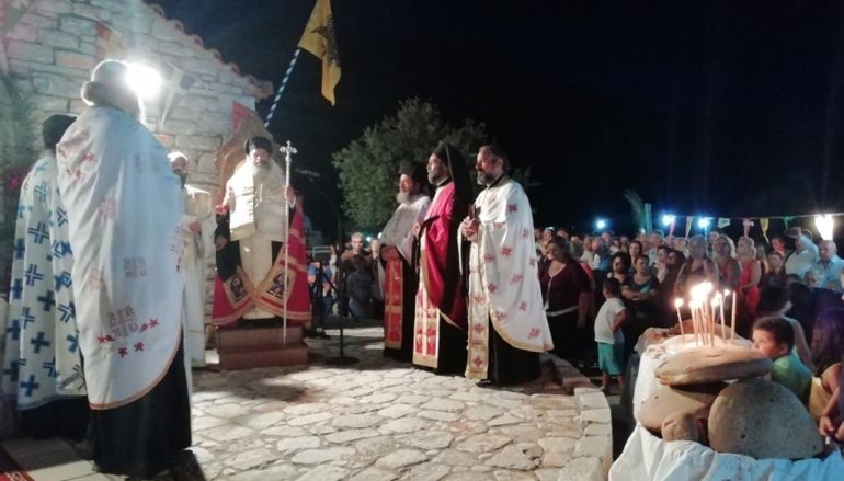Η εορτή του Αγ. Κοσμά του Αιτωλού σε ύψωμα της Μάνης