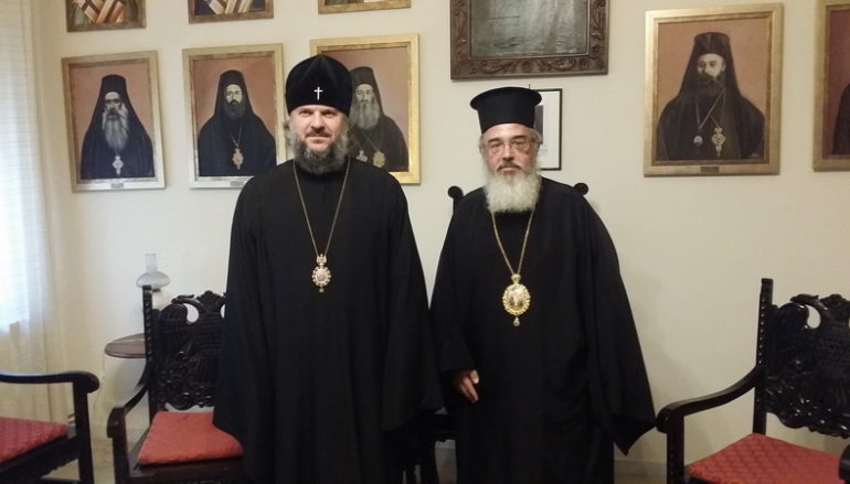Στον Μητροπολίτη Πρεβέζης ο Αρχιεπίσκοπος Βερέγιας Αμβρόσιος