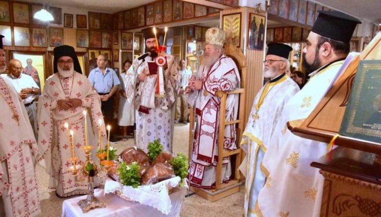 Η εορτή του Αγίου Αμφιλοχίου Μακρή στα Χανιά