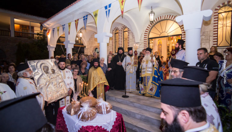 Ο εορτασμός του Γενεθλίου της Θεοτόκου στην Ι. Μ. Φθιώτιδος
