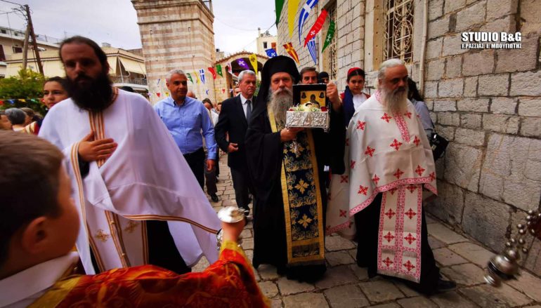 Το Άργος υποδέχθηκε την Κάρα του Οσίου Δαβίδ του εν Ευβοία