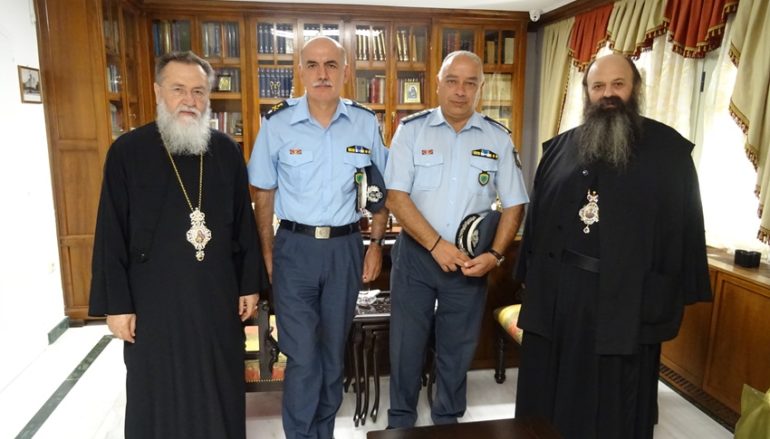 Στον Μητροπολίτη Κορίνθου ο νέος Γεν. Αστυνομικός Δ/ντης Πελοποννήσου