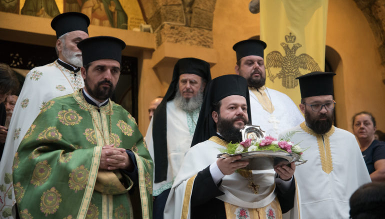 Μεθέορτος Εσπερινός και Λιτάνευση Ι. Εικόνας του Αγ. Ευσταθίου στη Ν. Ιωνία