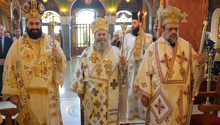 Η Πύλος εόρτασε την Πολιούχο της Παναγία Μυρτιδιώτισσα