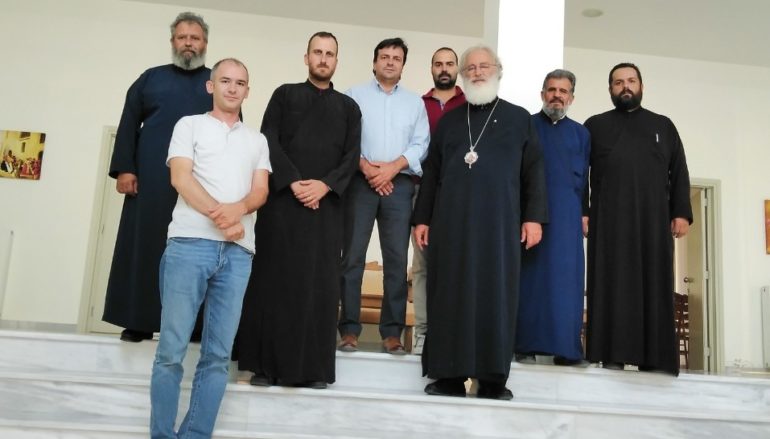 Στον Μητροπολίτη Αρκαλοχωρίου ο Αντιπεριφερειάρχης Κρήτης