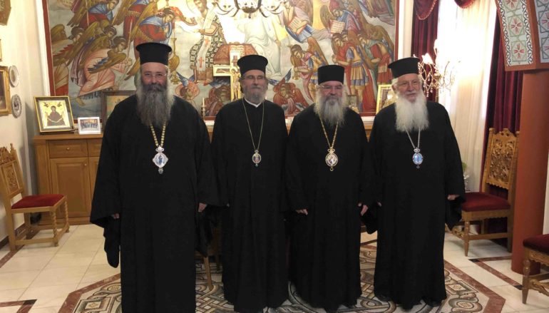 Ο Μητροπολίτης Λεμεσού σε Ιερατική Σύναξη στην Κατερίνη